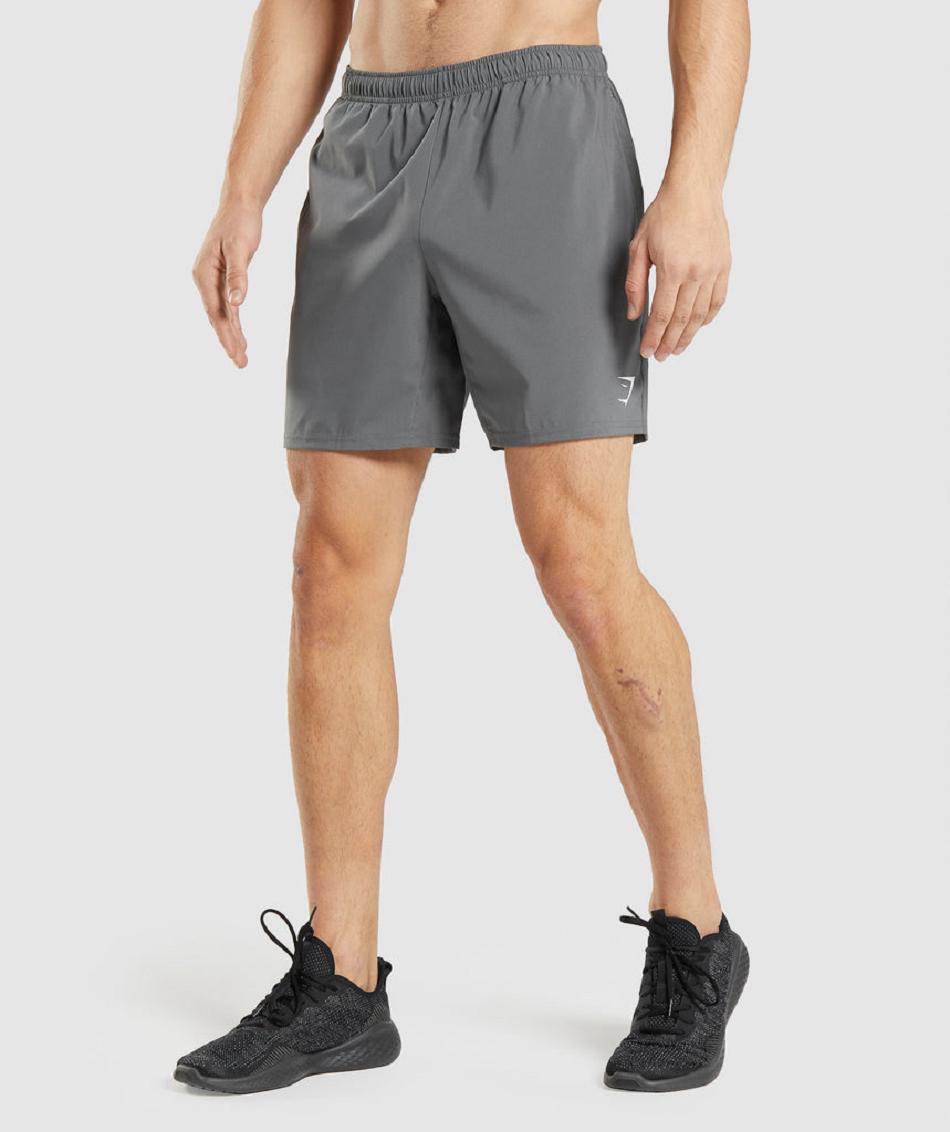 Pantalones Cortos Gymshark Arrival Hombre Gris | CO 3774JPQ